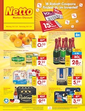 Aktueller Netto Marken-Discount Prospekt mit Bier, "Aktuelle Angebote", Seite 1