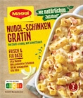 Fix Nudel-Schinken Gratin oder Würzpaste für Teriyaki Style Angebote von Maggi bei REWE Greifswald für 0,44 €