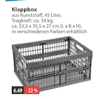 Klappbox Angebote bei V-Markt Kaufbeuren für 6,49 €