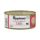 Aktuelles Applaws Katzen Nassfutter in Dose Hühnchenbrust mit Ente 70 g Angebot bei Zookauf in Leverkusen ab 1,19 €