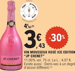 E.Leclerc La Môle - Promo Vin mousseux rosé ice edition Promo Vin mousseux rosé ice edition à 3,43 € dans le catalogue E.Leclerc à La Môle