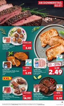 Steak im Kaufland Prospekt "Hier bin ich richtig" mit 75 Seiten (Jena)