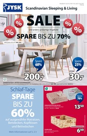 Aktueller JYSK Prospekt mit Kuscheldecke, "SPARE BIS ZU 70%", Seite 1