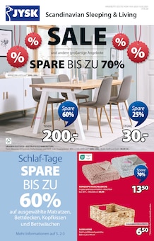 Esstisch Angebot im aktuellen JYSK Prospekt auf Seite 1