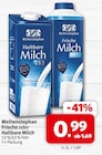 nah&frisch Bad Karlshafen - Frische Milch Angebot im Prospekt Frische Milch bei nah&frisch im Bad Karlshafen Prospekt für 0,99 €