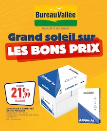 Promotion Ordinateur Portable dans le prospectus Bureau Vallée, valable du 01/06/2026 au 20/06/2026 Promo Ordinateur Portable dans le catalogue Bureau Vallée du moment à la page 1