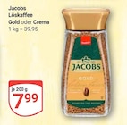 Aktuelle Jacobs Angebote bei GLOBUS in Koblenz Aktuelles Löskaffee Gold Angebot bei GLOBUS in Koblenz ab 7,99 €