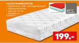 Kaltschaummatratze im porta Möbel Prospekt zum Preis von 199,00 €
