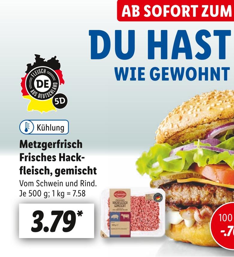 Hackfleisch kaufen in Offenburg - günstige Angebote in Offenburg | Billiger Montag