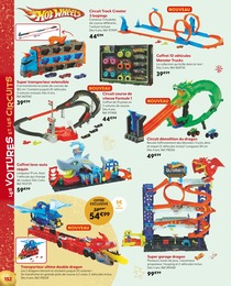 Prix et réduction Hot wheels dans le prospectus La Grande Récré en cours Offre Hot wheels dans le catalogue La Grande Récré du moment à la page 152