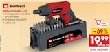 Akkuschrauber 3,6V im Angebot bei Netto Marken-Discount in Lemgo Akkuschrauber 3,6V Angebote von Einhell bei Netto Marken-Discount Lemgo für 19,99 €