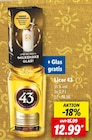 Licor 43 im Angebot bei Lidl in Marl Licor 43 Angebote bei Lidl Marl für 12,99 €