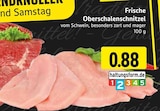 EDEKA - Frische Oberschalenschnitzel Angebot im Prospekt Frische Oberschalenschnitzel bei EDEKA im Prospekt "" für 0,88 €