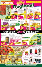 Catalogue Discount Alimentaire Norma en cours à Rémilly et alentours, "Votre Discounter Régional", 12 pages, 22/05/2024 - 28/05/2024