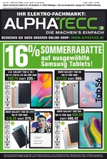 ALPHATECC. Prospekt für St. Ingbert mit 12 Seiten ALPHATECC. Prospekt für St. Ingbert: "DIE MACHEN‘S EINFACH", 12 Seiten, 10.08.2020 - 14.08.2020