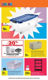 Boîte De Rangement en promo dans le catalogue Carrefour à la page 62