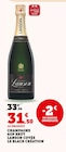 Champagne AOP brut cuvée Le Black Création - Lanson en promo chez Super U Stiring-Wendel à 31,50 €