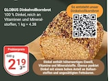 GLOBUS Gensingen - Dinkelvollkornbrot Angebot im Prospekt Dinkelvollkornbrot bei GLOBUS im Gensingen Prospekt für 2,19 €