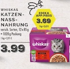 KATZEN-NASS-NAHRUNG im Angebot bei EDEKA in Voerde KATZEN-NASS-NAHRUNG Angebote von WHISKAS bei EDEKA Voerde für 3,69 €