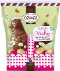 POULE VICHY CHOCOLAT AU LAIT ET SES OEUFS PRALINÉ CÉMOI - CEMOI à 4,79 € dans le catalogue Auchan Supermarché