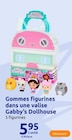 Gommes figurines dans une valise - Gabby's Dollhouse en promo chez Action Cannes à 5,95 €