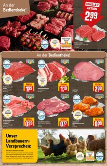 Rindfleisch im REWE Prospekt "Dein Markt" mit 36 Seiten (Augsburg)