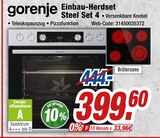 Einbau-Herdset Steel Set 4 Angebote von gorenje bei expert Gießen für 399,60 €