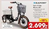 Falt- E-Trike Minna Angebote von BLAUPUNKT bei Netto Marken-Discount Filderstadt für 2.699,00 €