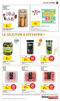Promotion Cheddar dans le prospectus Intermarché Super, valable du 03/02/2026 au 15/02/2026 Promo Cheddar dans le catalogue Intermarché Super du moment à la page 19