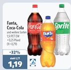 Fanta, Coca-Cola im Angebot bei aktiv & irma in Oldenburg Fanta, Coca-Cola Angebote von Coca-Cola bei aktiv & irma Oldenburg für 1,19 €