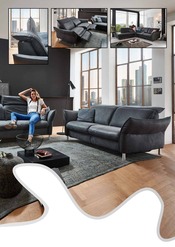 Sofa im Polstermöbel Fischer Prospekt in Karlsruhe Aktueller Polstermöbel Fischer Prospekt mit Sofa, "Furore - Sortiment 2023", Seite 19