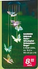 Solar-Windspiel Schmetterlinge von GARDEN DREAM für 8,99 € bei Netto mit dem Scottie im Angebot Solar-Windspiel Schmetterlinge von GARDEN DREAM im aktuellen Netto mit dem Scottie Prospekt