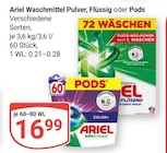 Waschmittel Pulver im Angebot bei GLOBUS in Gotha Waschmittel Pulver Angebote von Ariel bei GLOBUS Gotha für 16,99 €