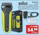 Rasierer „3 300“ Angebote von BRAUN bei Marktkauf Bautzen für 54,99 €