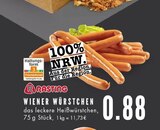 Aktuelles Wiener Würstchen Angebot bei E center in Essen ab 0,88 €
