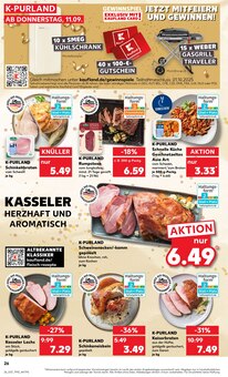 Lachs im Kaufland Prospekt "KNÜLLER" mit 59 Seiten (Erlangen)