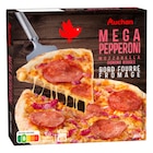 Pizza Méga Pepperoni Surgelée Auchan dans le catalogue Auchan Hypermarché