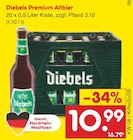 Premium Altbier Angebote von Diebels bei Netto Marken-Discount Kamp-Lintfort für 10,99 €