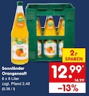 Orangensaft im Angebot bei Netto Marken-Discount in Hilden Orangensaft Angebote von Sonnländer bei Netto Marken-Discount Hilden für 12,99 €