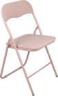 Chaise pliable - Bazarland à Épinal Chaise pliable en promo chez Bazarland Épinal à 10,99 €