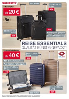 Koffer im Woolworth Prospekt "Aktuelle Angebote" mit 48 Seiten (Kassel)