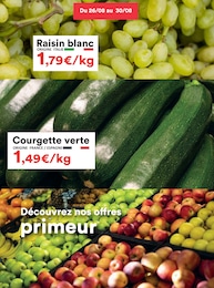 Prix et réduction Courgette dans le prospectus Hmarket en cours Offre Courgette dans le catalogue Hmarket du moment à la page 3