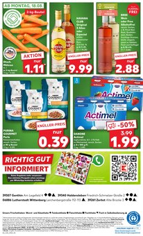 Havana Club im Kaufland Prospekt "KNÜLLER" mit 58 Seiten (Wittenberg (Lutherstadt))