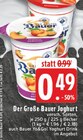 Aktuelles Der Große Bauer Joghurt Angebot bei EDEKA in Wuppertal ab 0,49 €