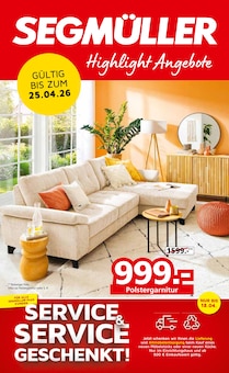 Segmüller Prospekt SEGMÜLLER Highlight Angebote mit 30 Seiten