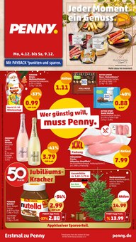 Penny-Markt Prospekt der KW 49 "Wer günstig will, muss Penny." Aktueller Penny-Markt Prospekt "Wer günstig will, muss Penny." Seite 1 von 42 Seiten