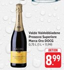 Aktuelles Valdobbiadene Prosecco Superiore Marca Oro DOCG Angebot bei Trinkgut in Frankfurt (Main) ab 8,99 €