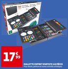 Promo Mallette Coffret d'Artiste 145 pièces à 17,99 € dans le catalogue Auchan Supermarché à La Valette-du-Var