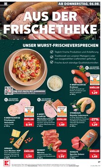 Fleisch im Kaufland Prospekt "Hier bin ich richtig" mit 56 Seiten (Ingolstadt)