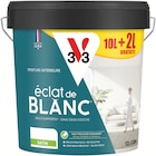 Peinture blanche Éclat de blanc - V33 dans le catalogue Castorama